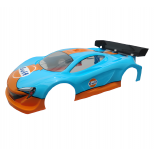 BOLHA PINTADA PARA INFERNO GT 1/8 MCLAREN GT3 GULF 330X315MM LHP 1069 P